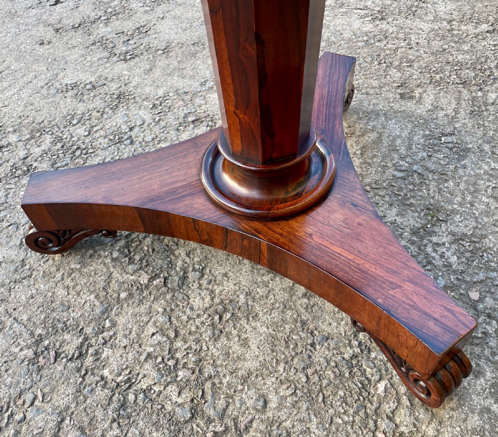 Regency Rosewood Breakfast Table View XXVII