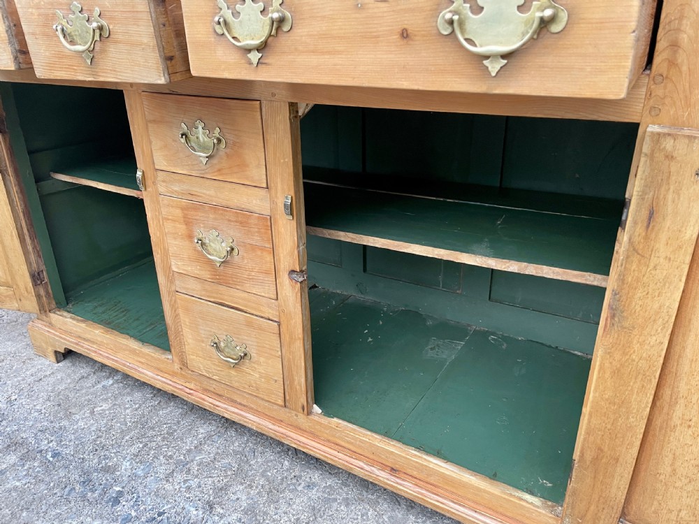 Antique Georgian Pine Dresser View XVII