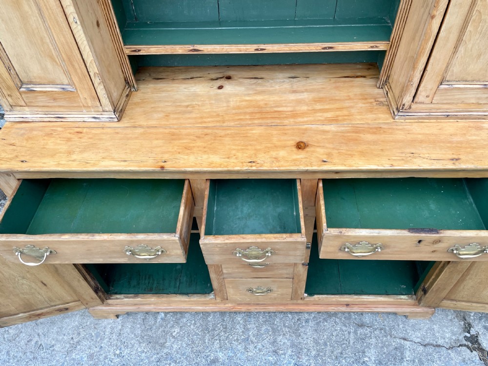 Antique Georgian Pine Dresser View XIX