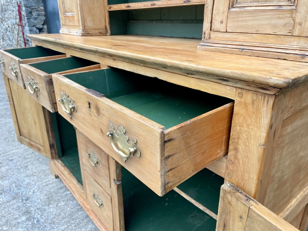 Antique Georgian Pine Dresser View XX