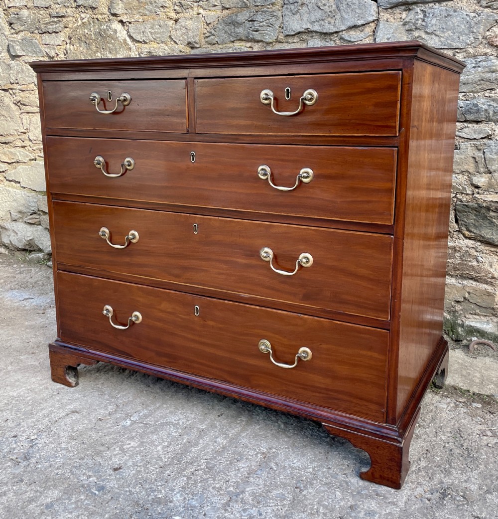 Georgian Mahogany Chest of Drawers View VI