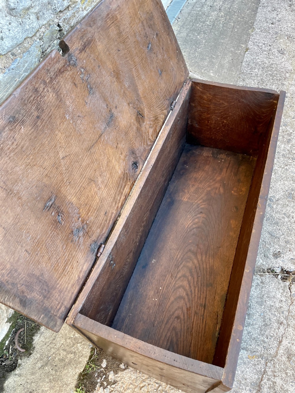 17th Century Planked Oak Coffer View VII