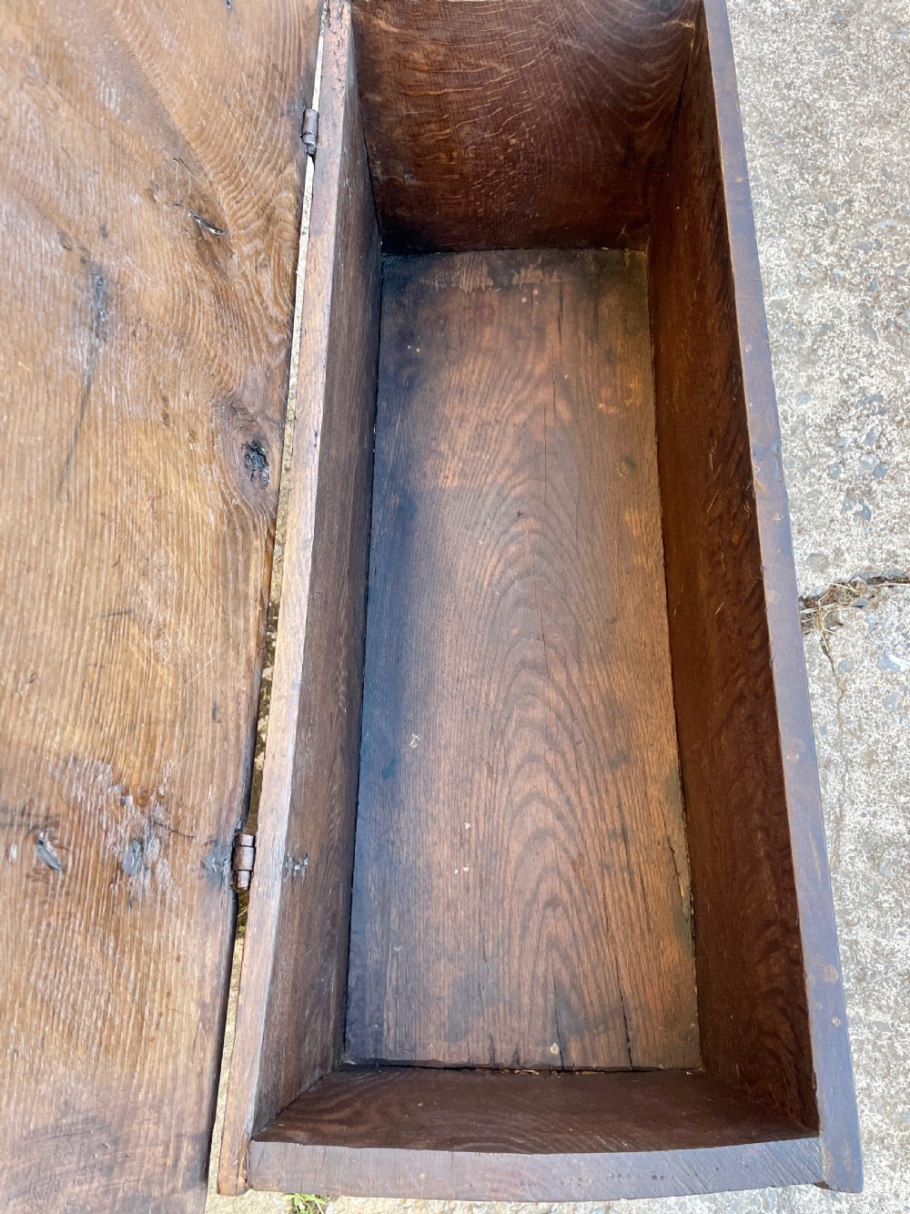 17th Century Planked Oak Coffer View XII