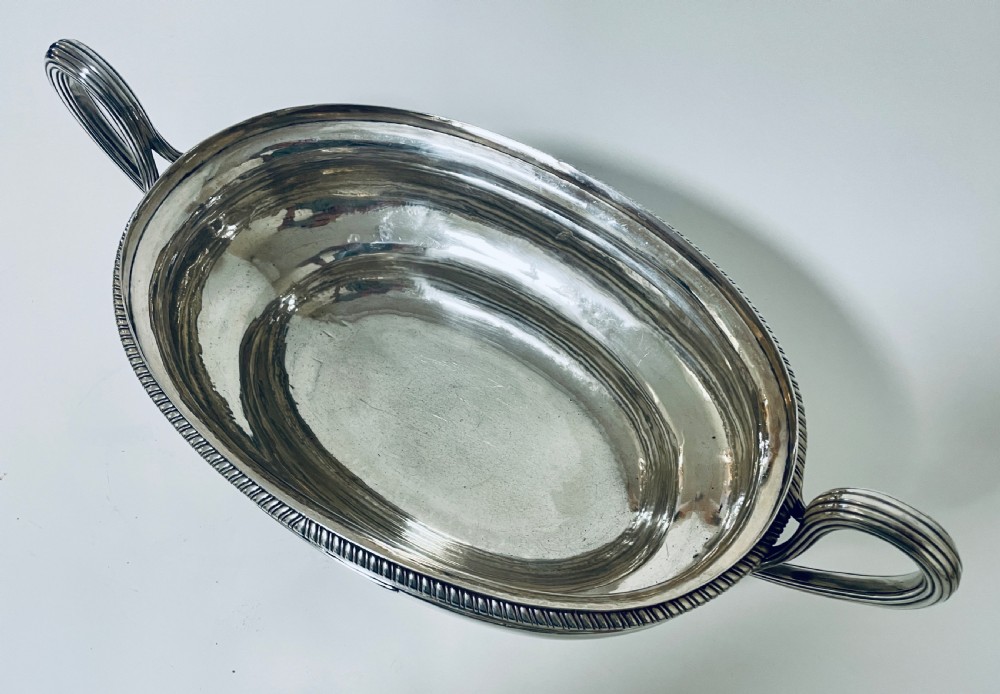 Antique 18th Century Georgian Solid Sterling Silver Tureen View XV