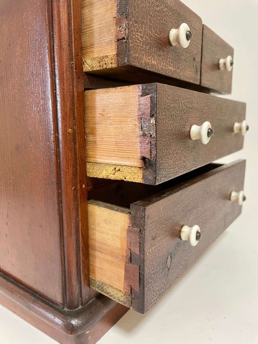 Antique Miniature Apprentice Chest of Drawers View XIII