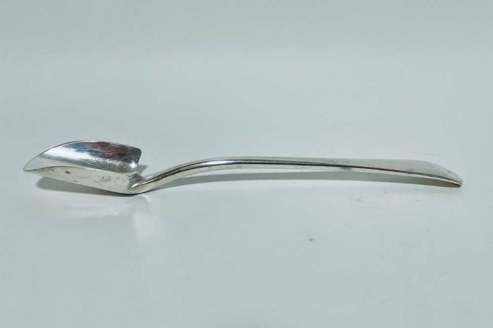 Antique Solid Silver Stilton Scoop View II