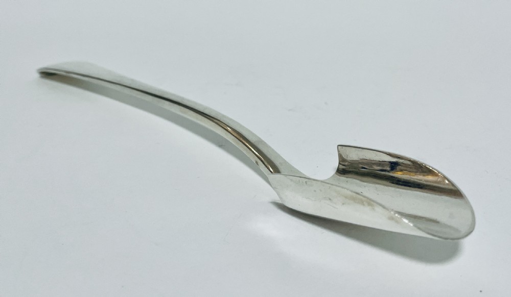 Antique Solid Silver Stilton Scoop View VI
