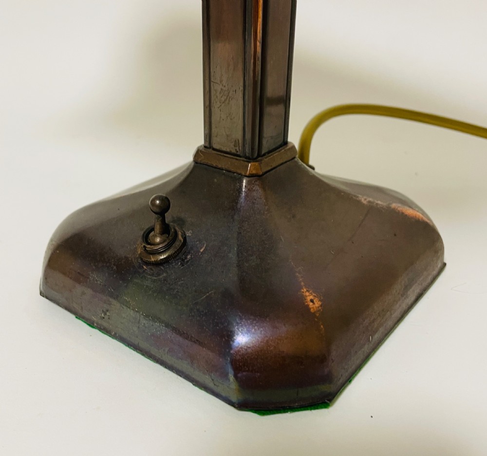 Antique Bankers Desk Lamp View X