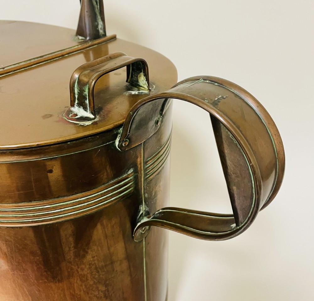 Large Victorian Copper Watering Can View VII