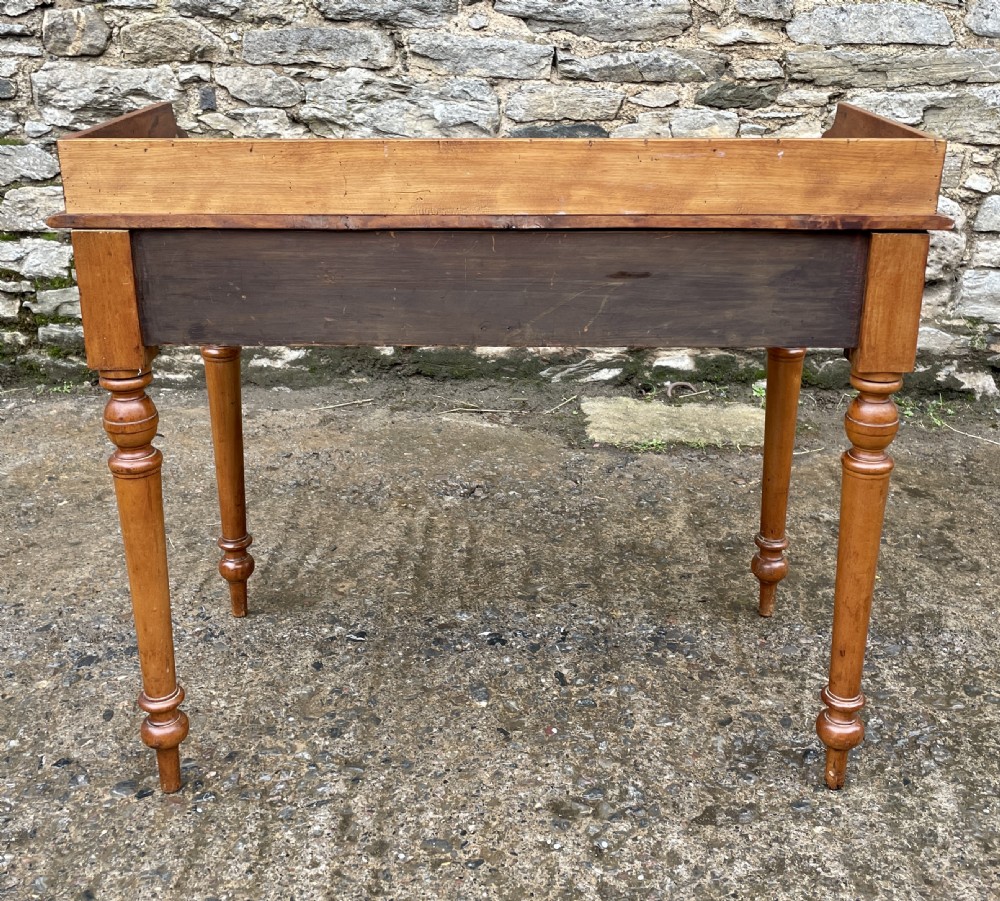 Victorian Satinwood Two Drawer Table View XIV