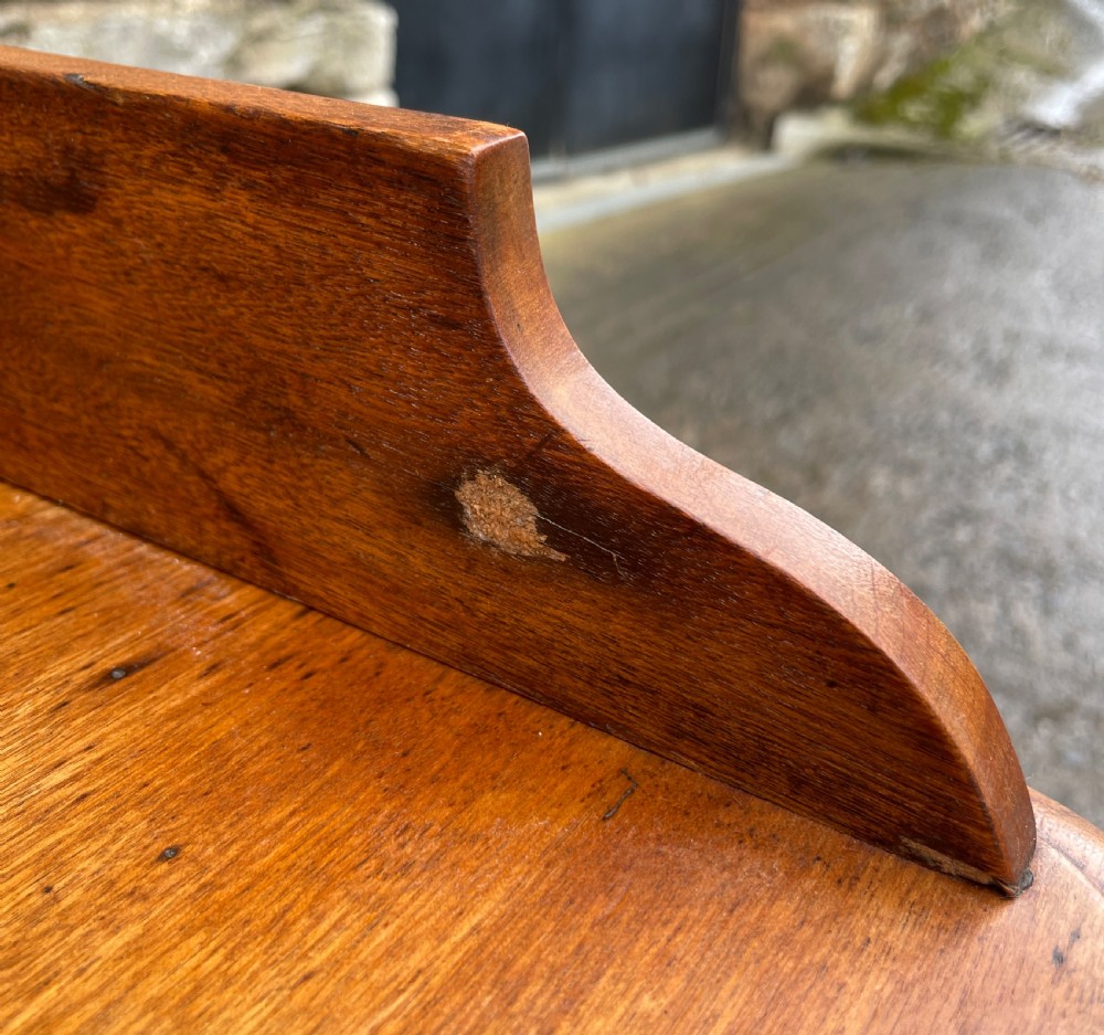 Victorian Satinwood Two Drawer Table View XX