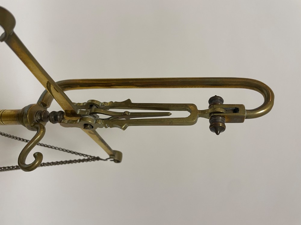 Antique Brass Balance Scales View XI