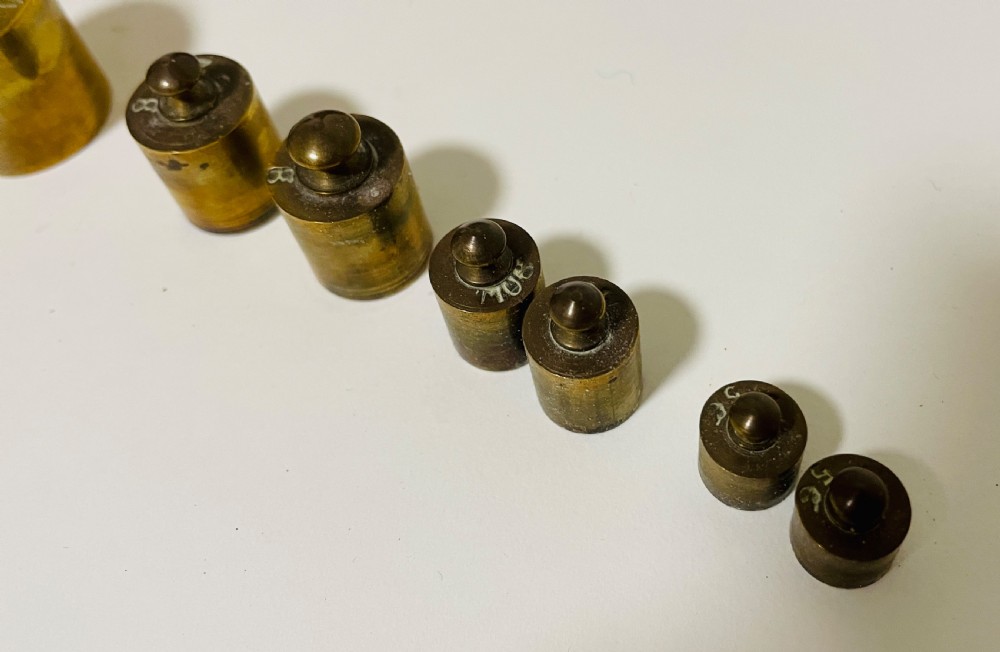 Antique Brass Balance Scales View XIV