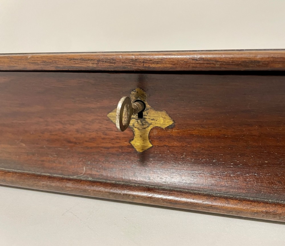 Antique Inlaid Wooden Book Box View III
