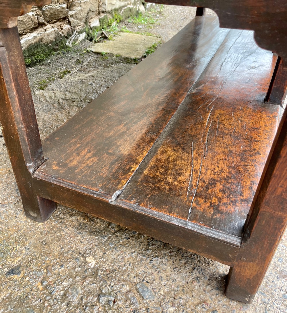 Georgian Oak Potboard Dresser View XII