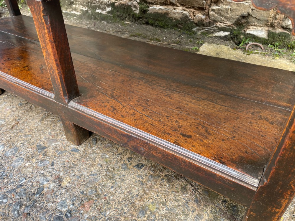 Georgian Oak Potboard Dresser View XIII