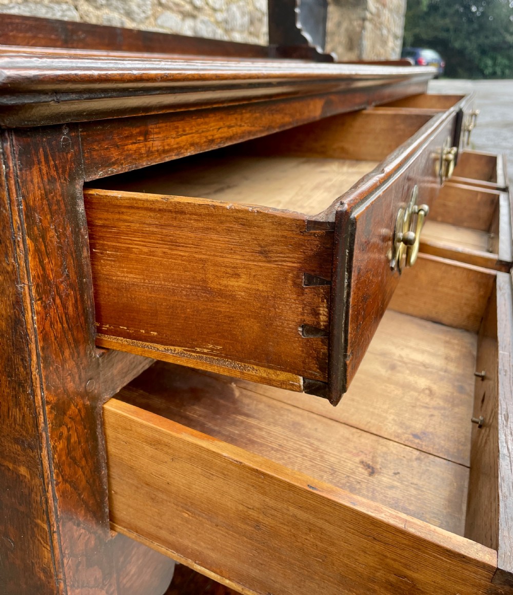 Georgian Oak Potboard Dresser View XVII