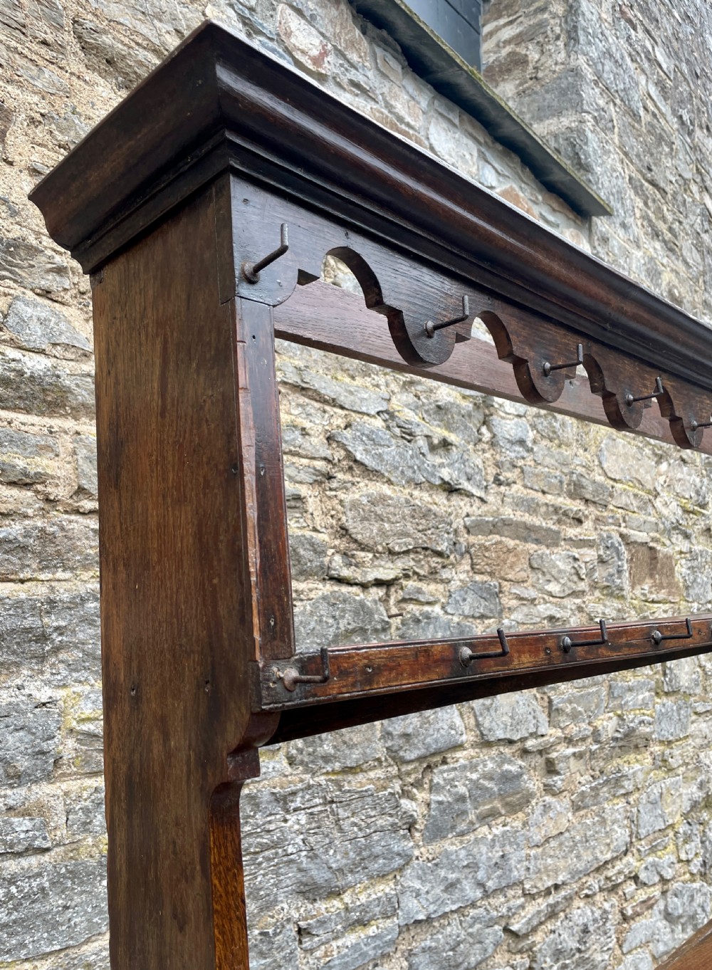 Georgian Oak Potboard Dresser View XXI