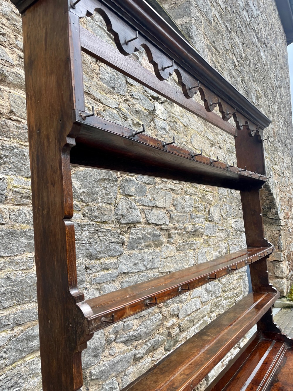 Georgian Oak Potboard Dresser View XXII