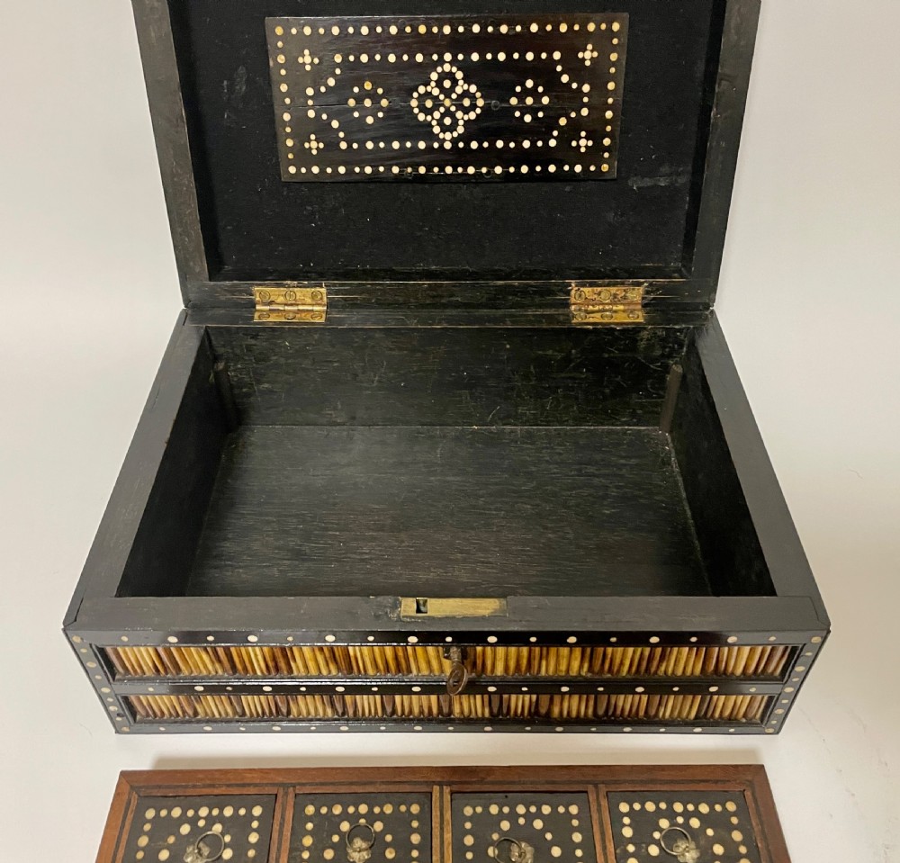 Antique Anglo-Indian Porcupine Quill Box View XXI