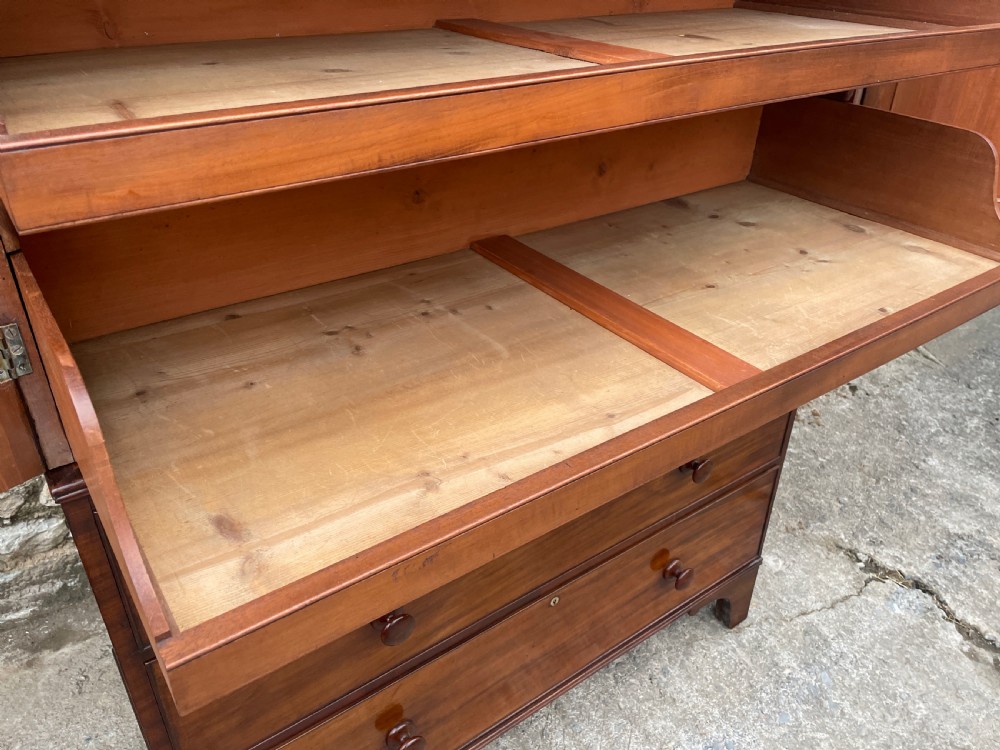 Victorian Mahogany Linen Press View XXI