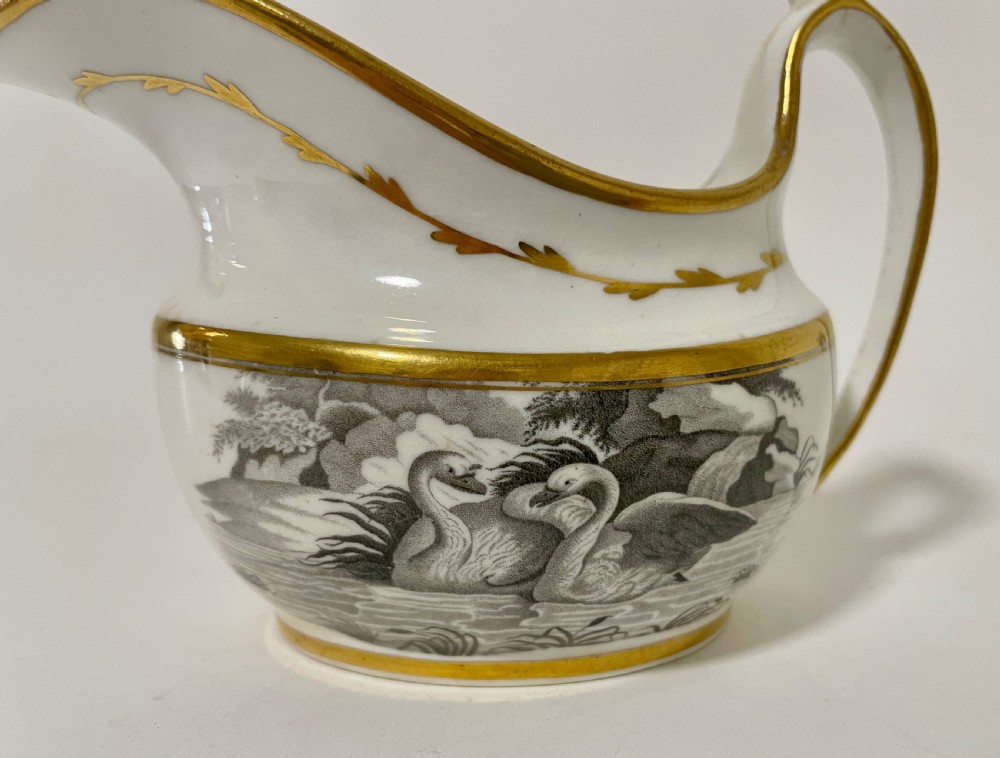 Georgian Spode Milk Jug 557 View VIII