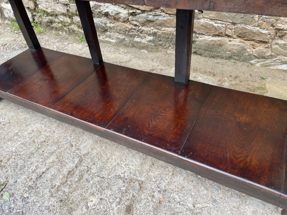 Georgian Oak Potboard Dresser Base View XXVIII