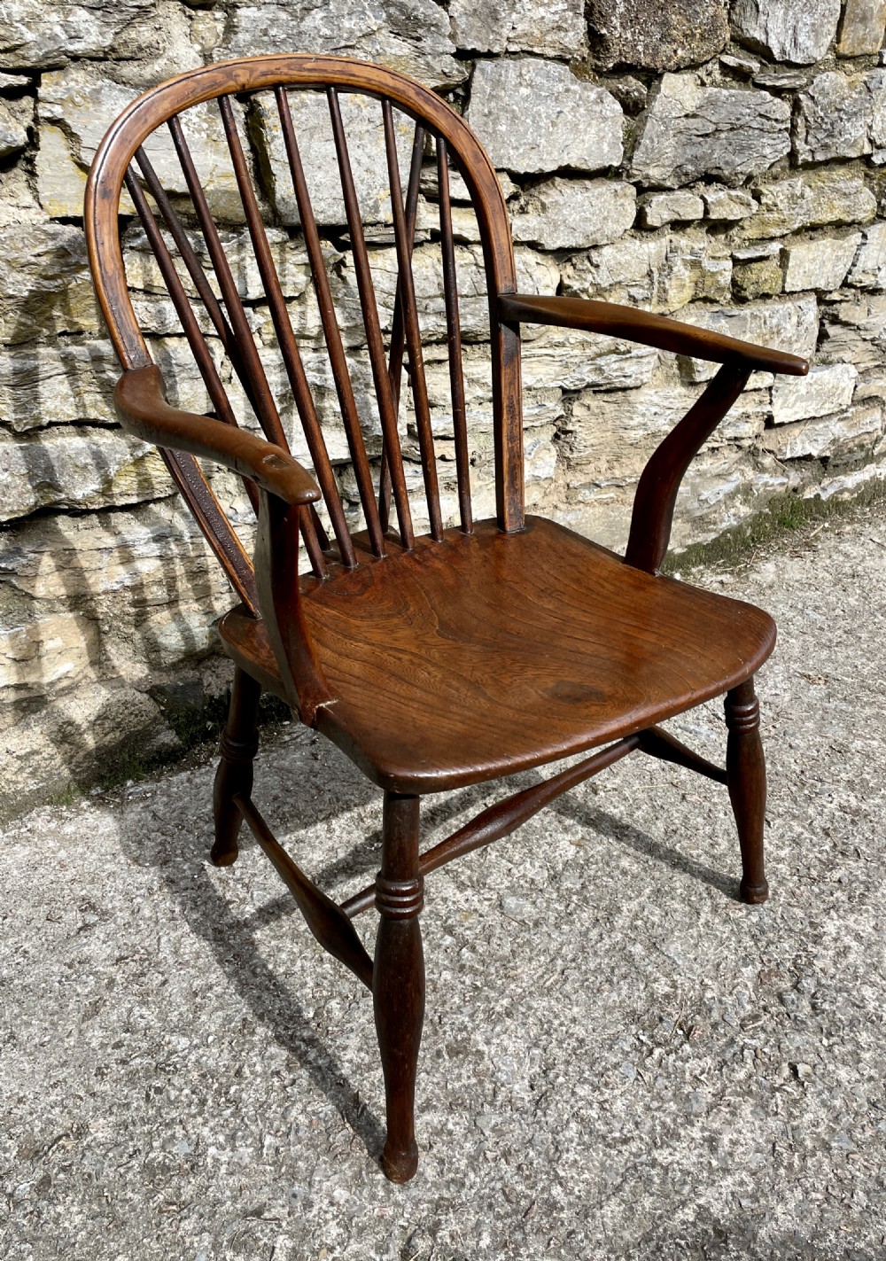 Early 19th Century Stick Back Windsor Chair View XII