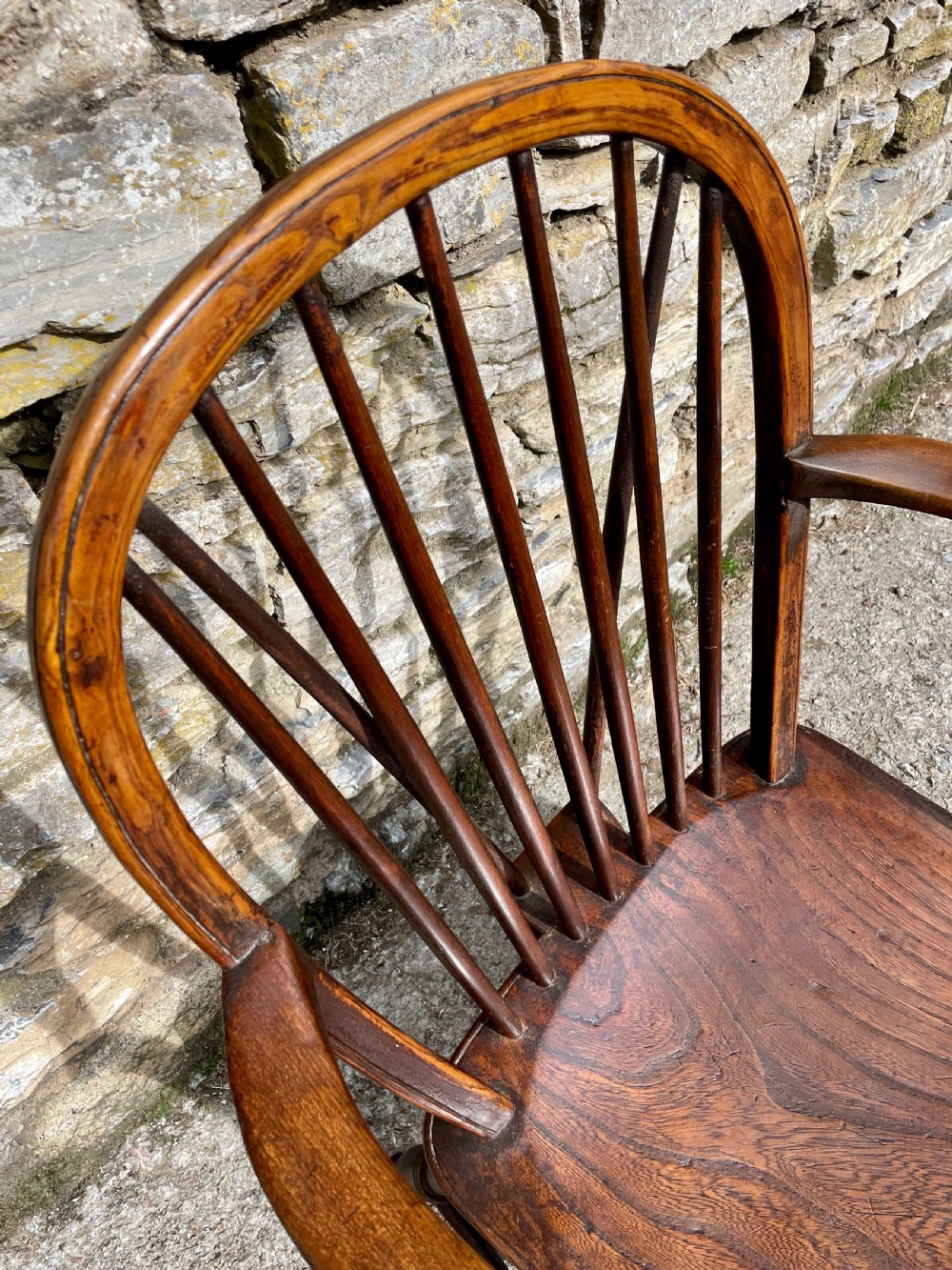 Early 19th Century Stick Back Windsor Chair View XV