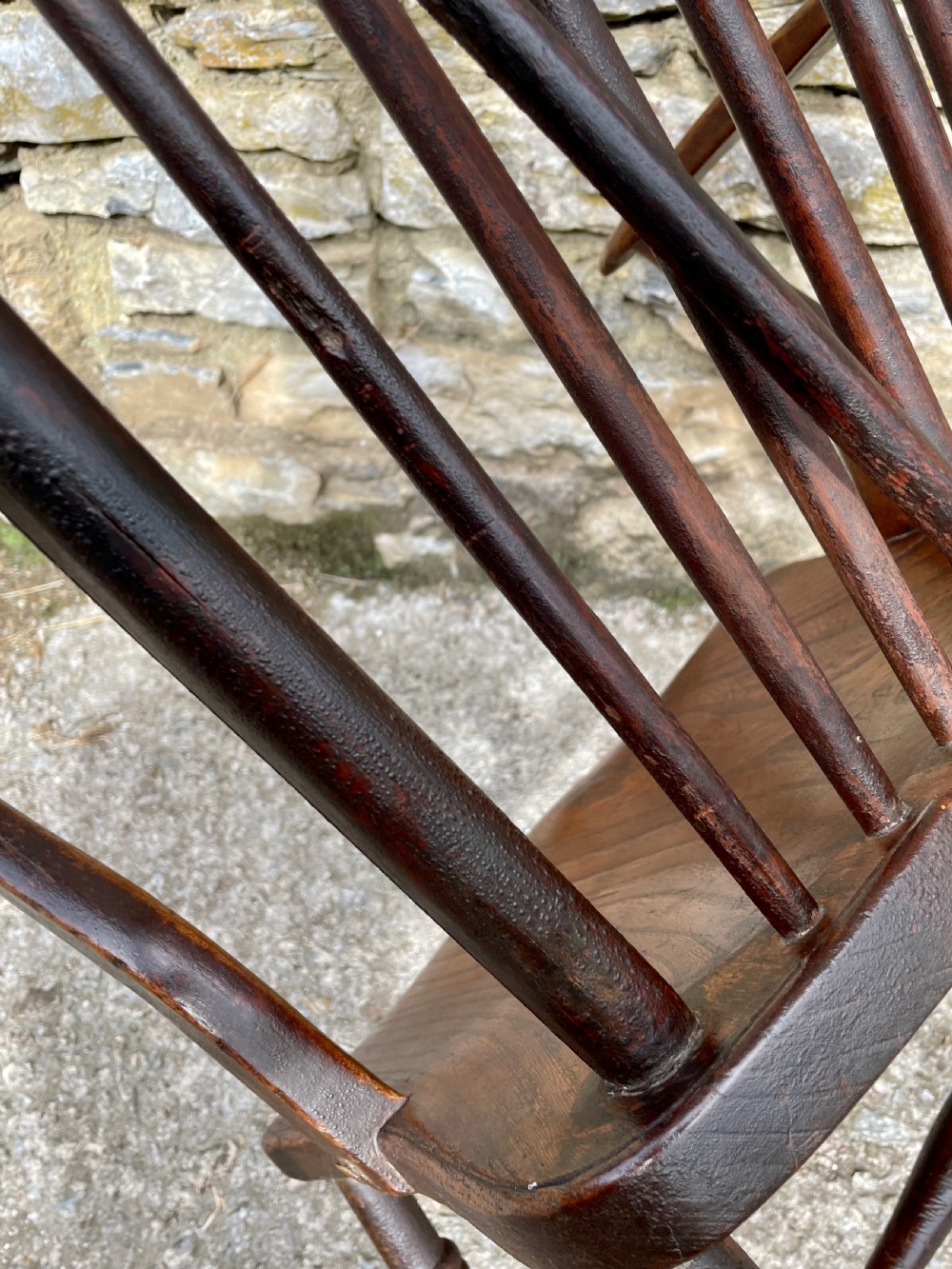 Early 19th Century Stick Back Windsor Chair View XVII