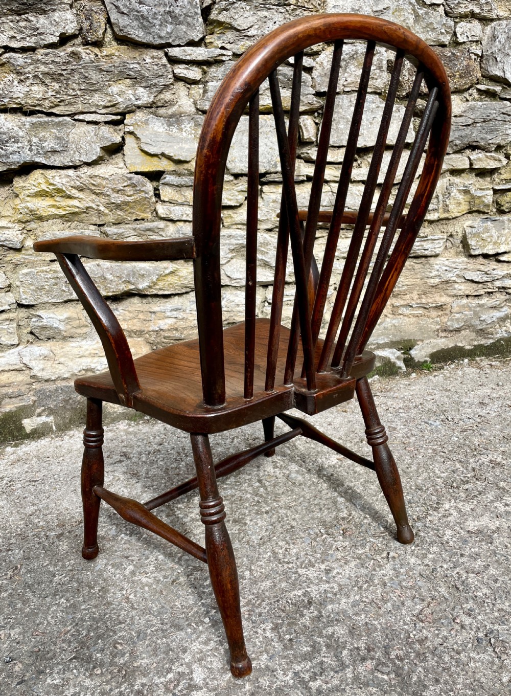 Early 19th Century Stick Back Windsor Chair View XIX