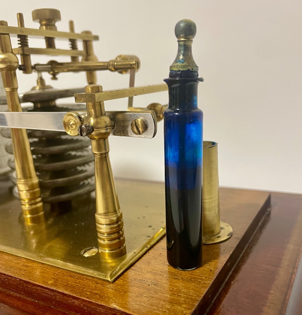 Antique Mahogany Cased Barograph View XI