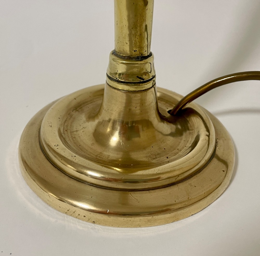 Delhi Electric Engineering Works Brass Table Lamp View II