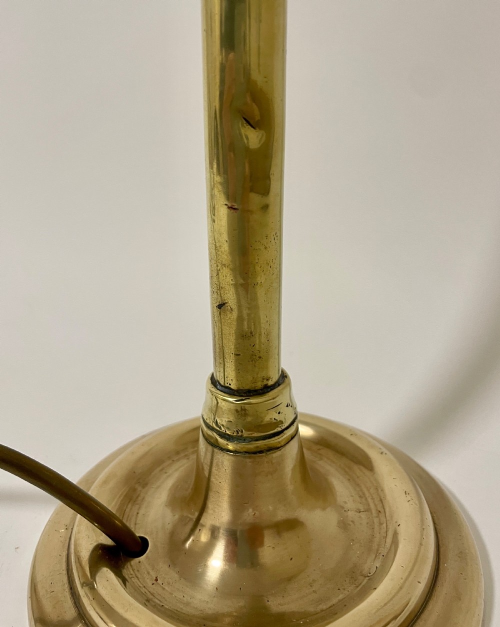 Delhi Electric Engineering Works Brass Table Lamp View V