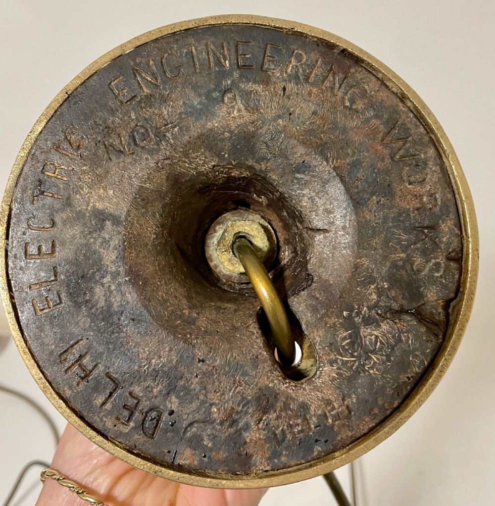 Delhi Electric Engineering Works Brass Table Lamp View VIII