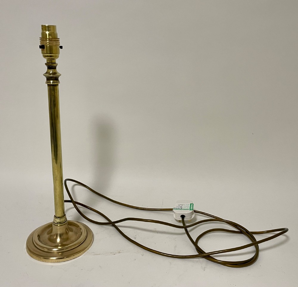 Delhi Electric Engineering Works Brass Table Lamp View IX