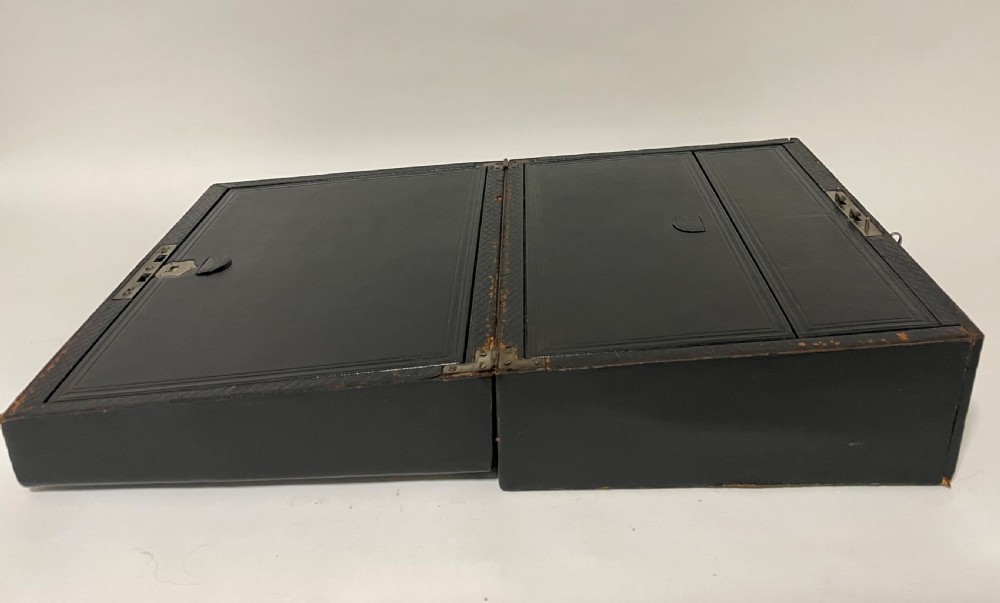 Victorian Leather Document Box View XI