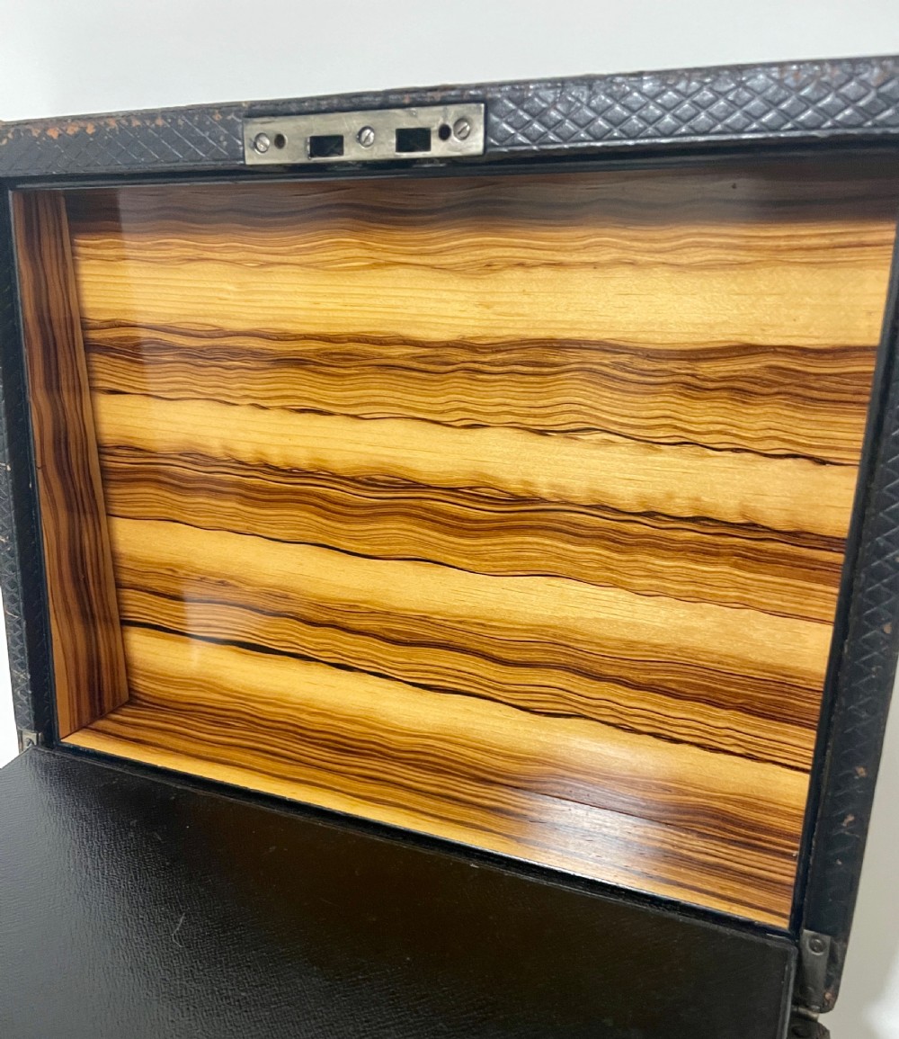 Victorian Leather Document Box View XIII