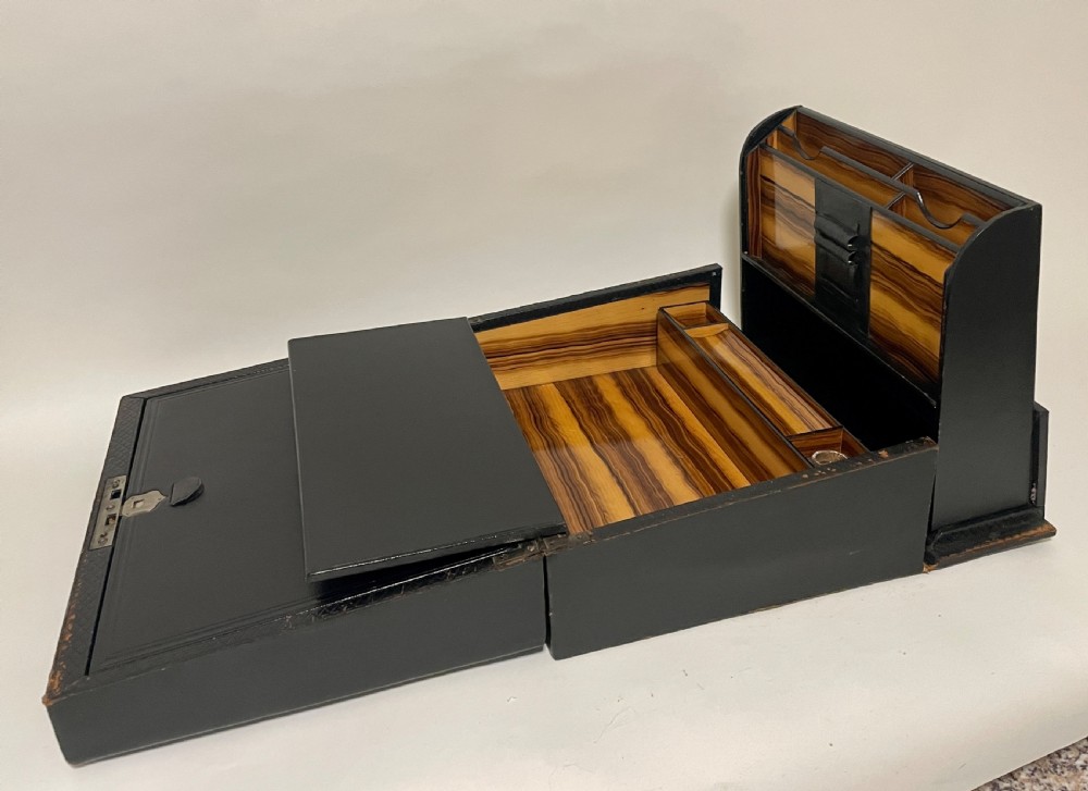Victorian Leather Document Box View XV