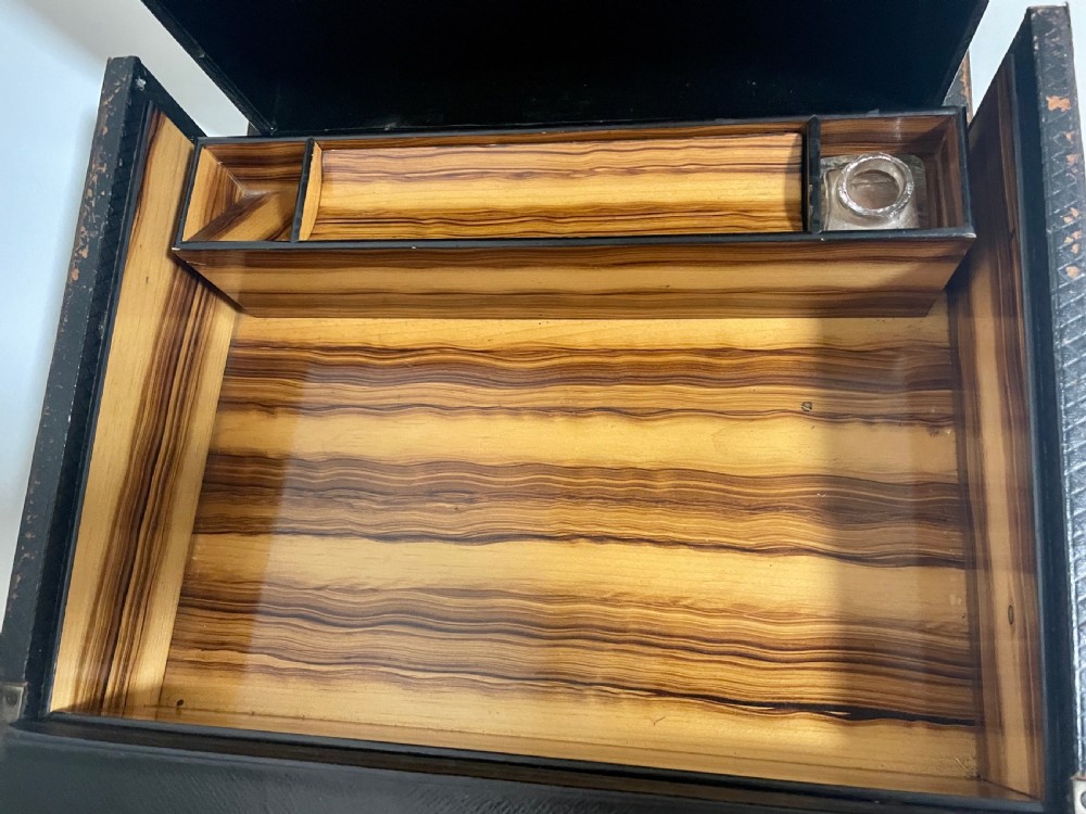 Victorian Leather Document Box View XVII