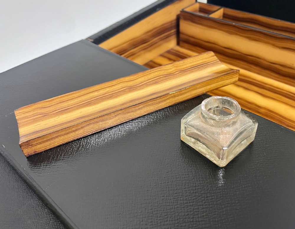 Victorian Leather Document Box View XVIII