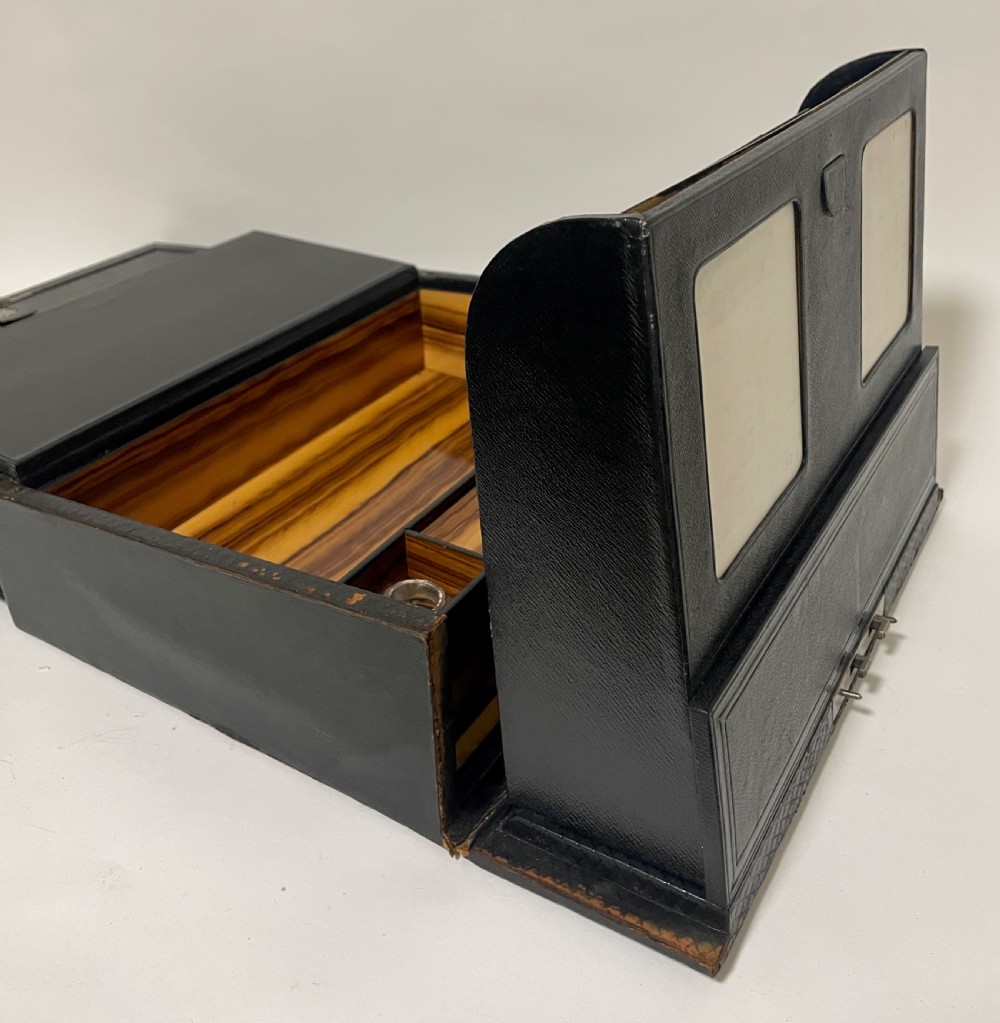 Victorian Leather Document Box View XXI
