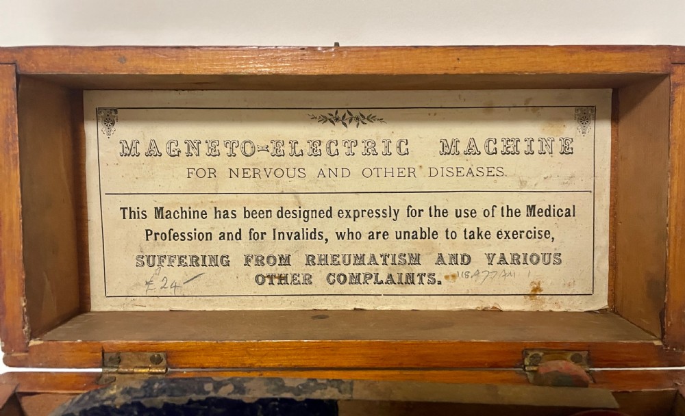 Antique Electric Shock Machine View XI