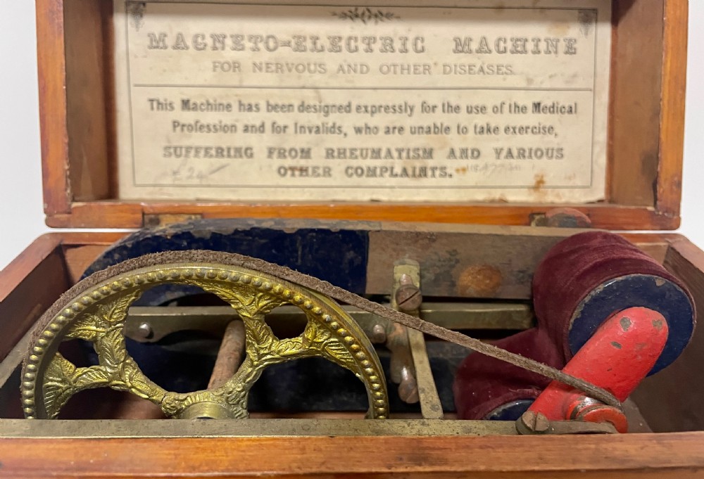 Antique Electric Shock Machine View XIV
