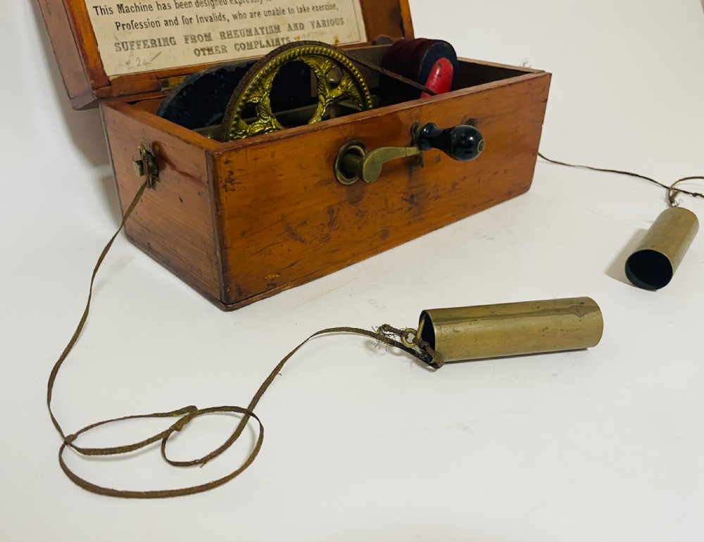 Antique Electric Shock Machine View XVII