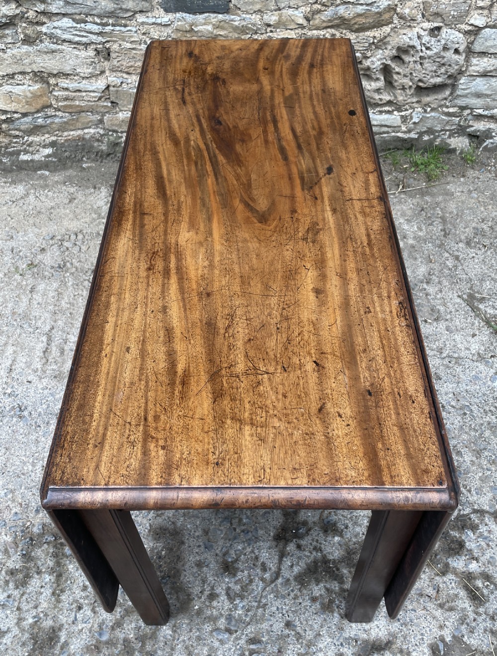 George III Mahogany Gateleg Dining Table View IV