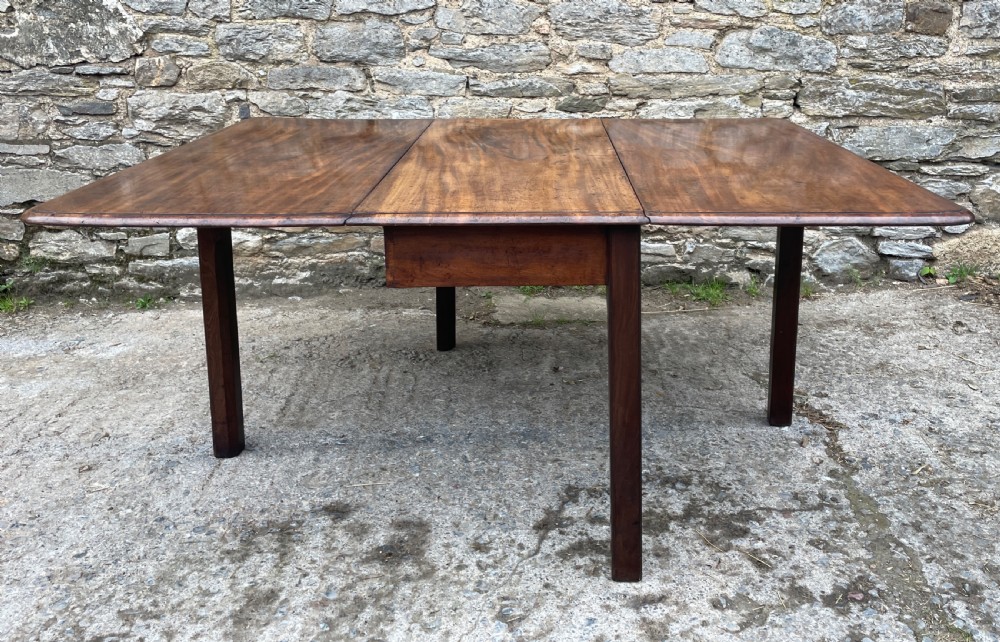George III Mahogany Gateleg Dining Table View IX