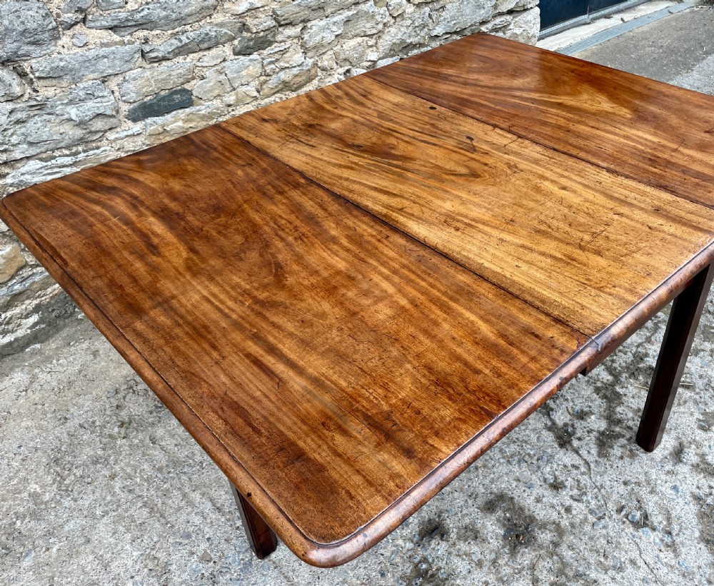 George III Mahogany Gateleg Dining Table View XIII