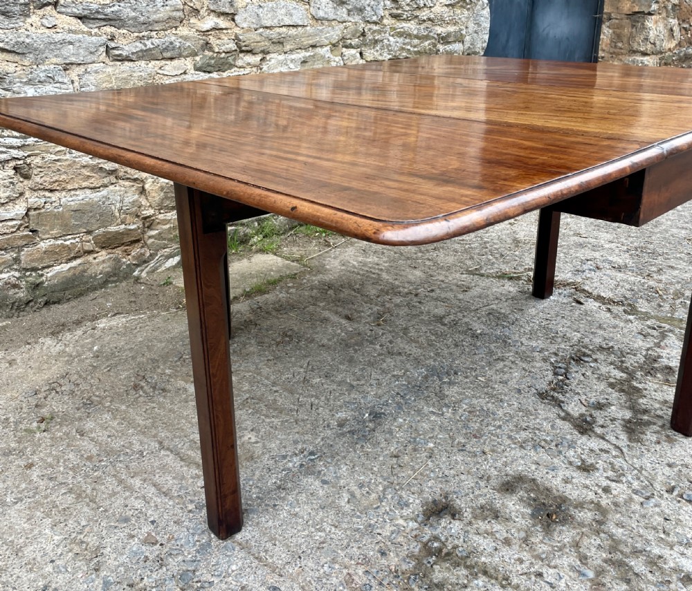 George III Mahogany Gateleg Dining Table View XIV