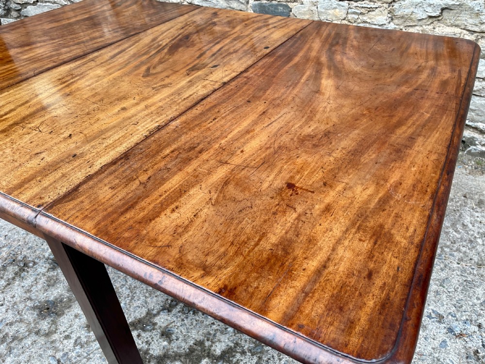 George III Mahogany Gateleg Dining Table View XVIII